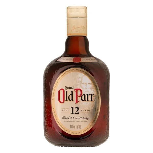 Whisky escocés Grand Old Parr 12 años - 1 l - Imagen del producto en Findit