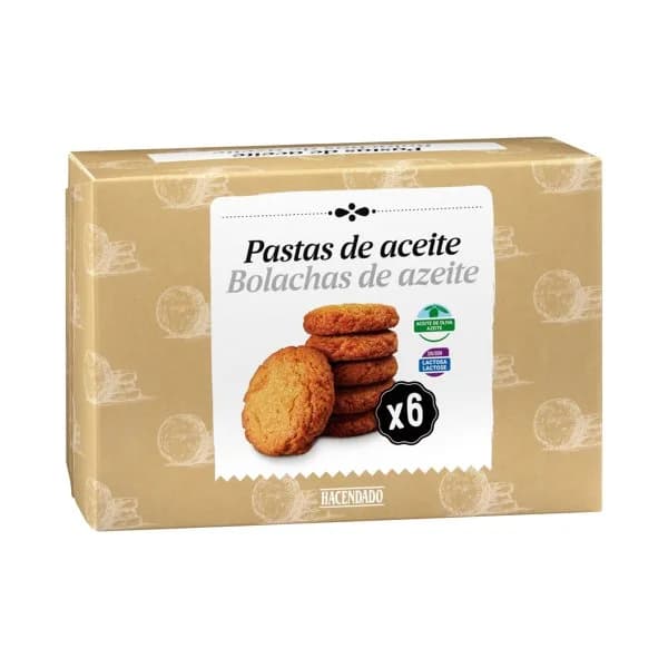 Pastas de aceite Hacendado - 0.25 kg - Imagen del producto en Findit