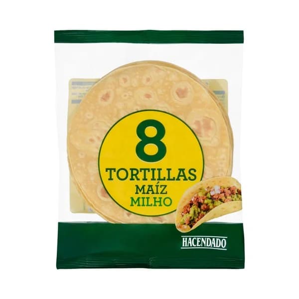Tortillas de maíz Hacendado - 0.21 kg - Imagen del producto en Findit