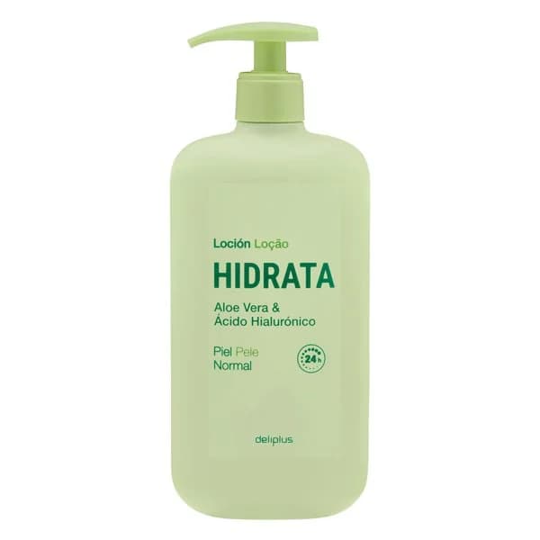 Loción corporal Hidrata Deliplus aloe vera y ácido hialurónico - 0.6 l - Imagen del producto en Findit