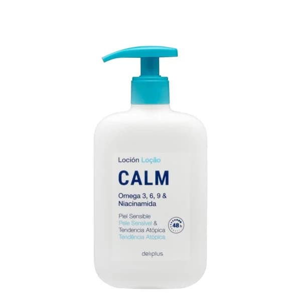Loción corporal Calm Deliplus omega 3  6  9 y niacinamida - 0.4 l - Imagen del producto en Findit
