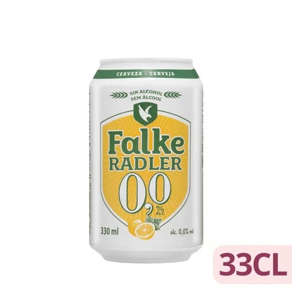 Cerveza Radler Falke 0 0% sin alcohol - 0.33 l - Imagen del producto en Findit