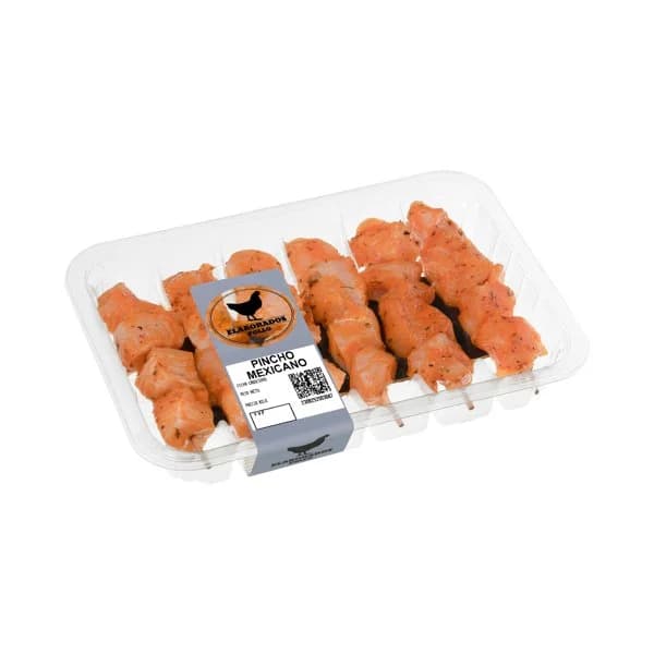 Pincho Mexicano de pollo con varilla - 0.48 kg - Imagen del producto en Findit