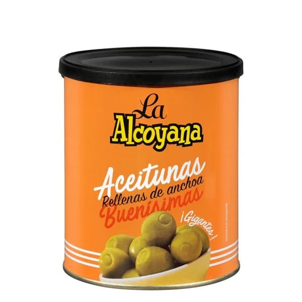 Aceitunas rellenas de anchoa La Alcoyana - 1 ud - Imagen del producto en Findit