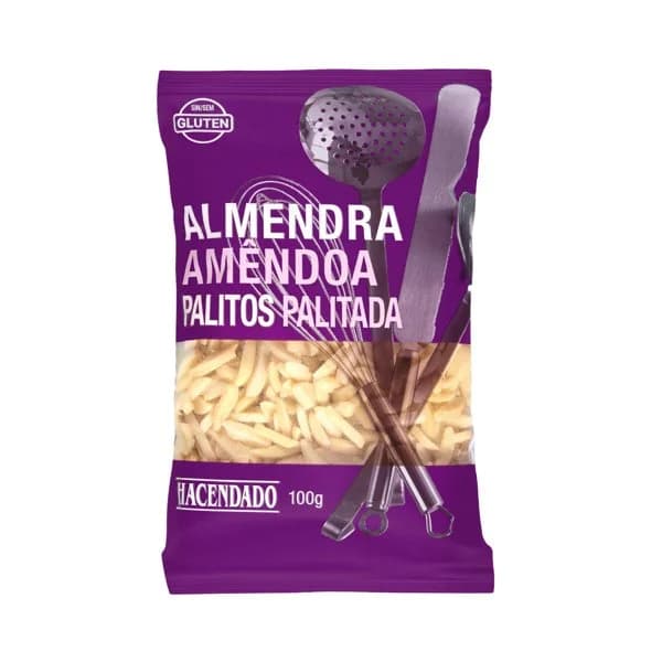 Almendra palitos Hacendado - 0.1 kg - Imagen del producto en Findit