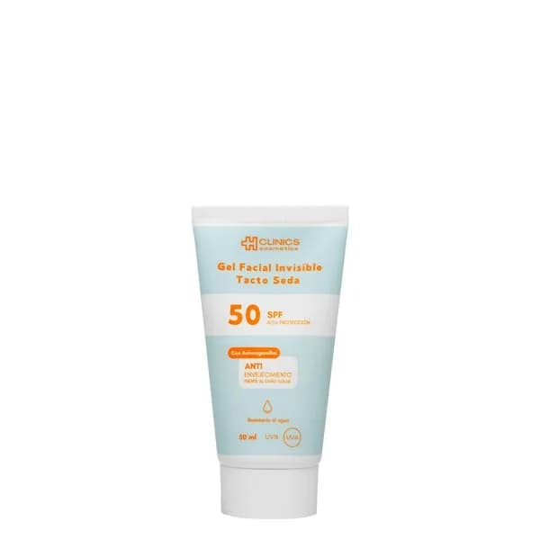 Gel protección solar facial invisible Horizont tacto seda FPS 50 - 1 ud - Imagen del producto en Findit