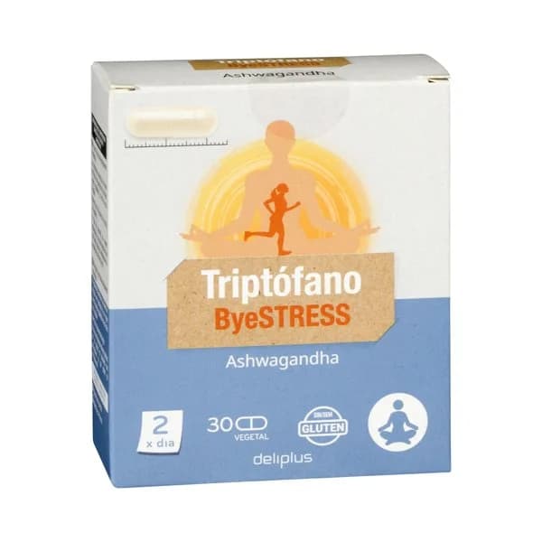 Cápsulas Triptófano ByeStress Deliplus - 1 ud - Imagen del producto en Findit
