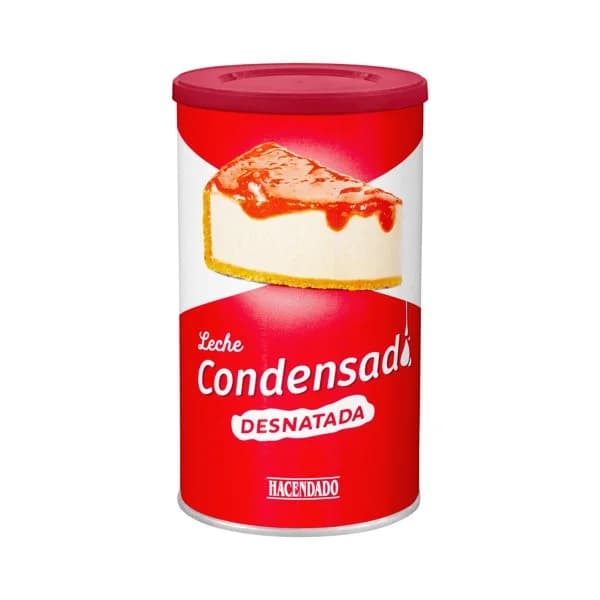 Leche condensada desnatada Hacendado - 1 ud - Imagen del producto en Findit