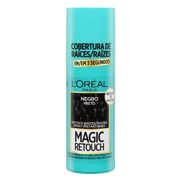 Retoca raíces instantáneo L'Oréal negro - 0.08 l - Imagen del producto en Findit