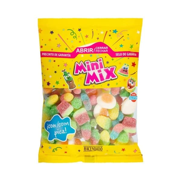 Golosinas Mini Mix con pica Hacendado - 0.3 kg - Imagen del producto en Findit