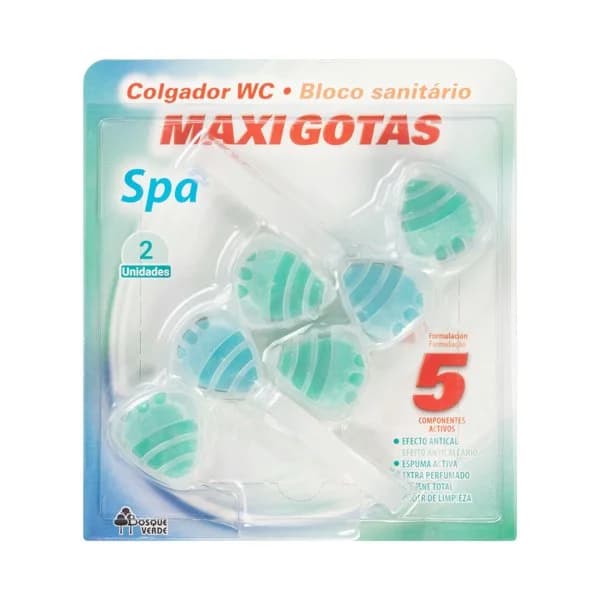 Colgador WC Maxigotas Spa Bosque Verde - 0.08 kg - Imagen del producto en Findit
