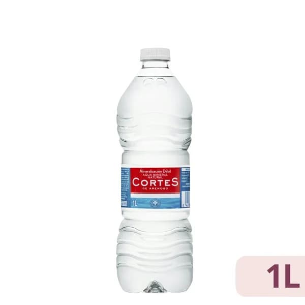 Agua mineral mediana Cortes - 1 ud - Imagen del producto en Findit