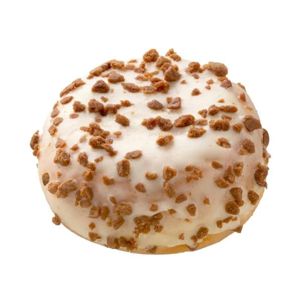 Berlina biscuit con cobertura blanca y trozos de galleta rellena de crema de galleta - 1 ud - Imagen del producto en Findit