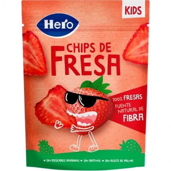 Snack Infantil Fresa Chips 12G - 1 ud - Imagen del producto en Findit