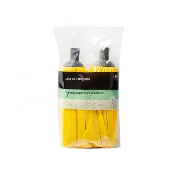 Set 2 Fregonas CARREFOUR HOME - Amarillas - 2.01 ud - Imagen del producto en Findit