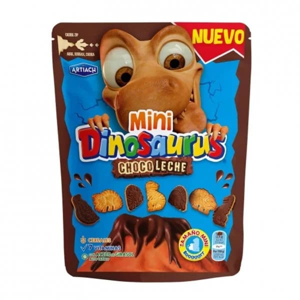 Mini Galletas Dinosaurus Chocolate con Leche - 0.1 kg - Imagen del producto en Findit