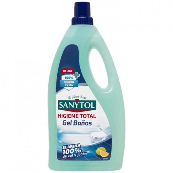 Limpiador higiene total gel baños Sanytol 1,2 l. - 1.2 l - Imagen del producto en Findit