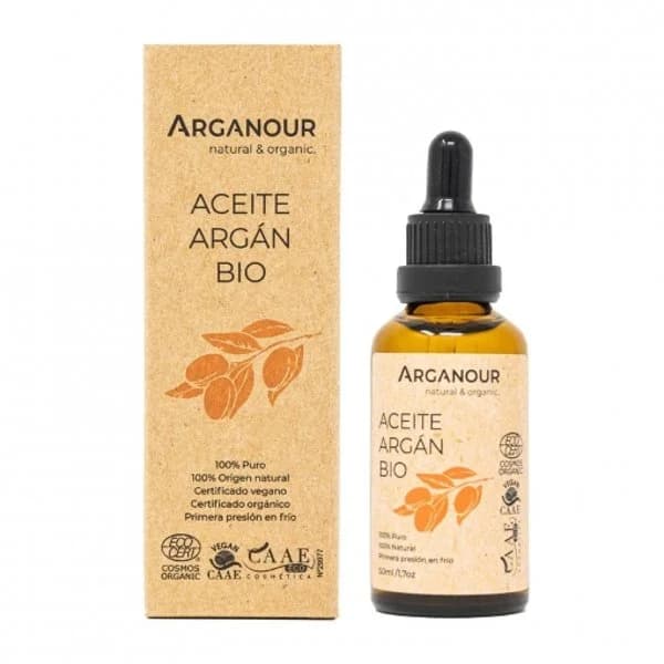 Aceite argán 100% puro ecológico Arganour 50 ml. - 0.05 l - Imagen del producto en Findit