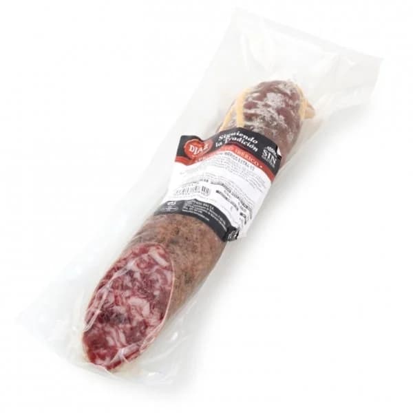 Salchichón ibérico cebo Salamanca pieza Embutidos Díaz 540 g aprox - 0.54 kg - Imagen del producto en Findit