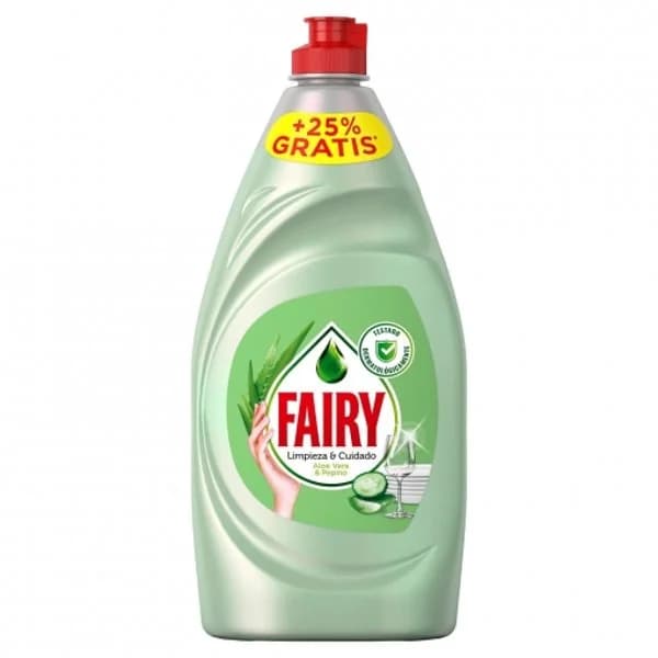 Lavavajillas a mano aloe vera y pepino Limpieza y Cuidado Fairy 650 ml. - 0.82 l - Imagen del producto en Findit