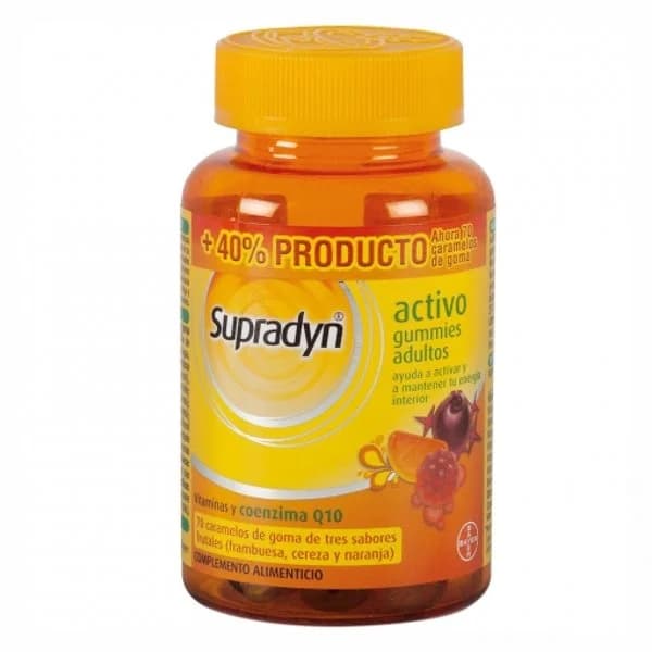 Supradyn energy adultos sin gluten y sin lactosa 70 ud. - 0.2 kg - Imagen del producto en Findit