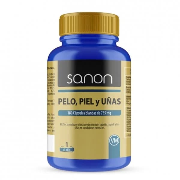 Complemento alimenticio pelo, piel y uñas Sanon 180 ud. - 1 ud - Imagen del producto en Findit