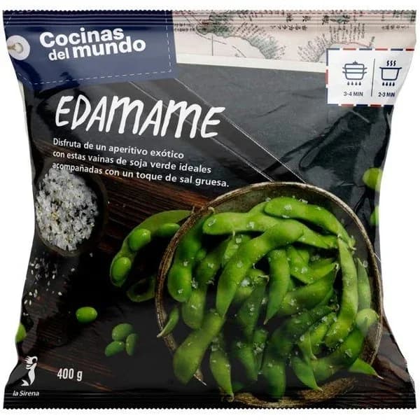Edamame  LA SIRENA, bolsa 400 g - 0.4 kg - Imagen del producto en Findit