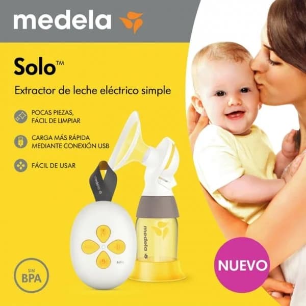 Extractor de leche eléctrico simple Solo Medela 1 ud. - 1 ud - Imagen del producto en Findit