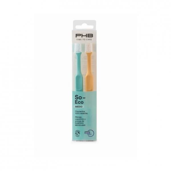 Cepillo de dientes medio PHB 2 ud. - 1 ud - Imagen del producto en Findit