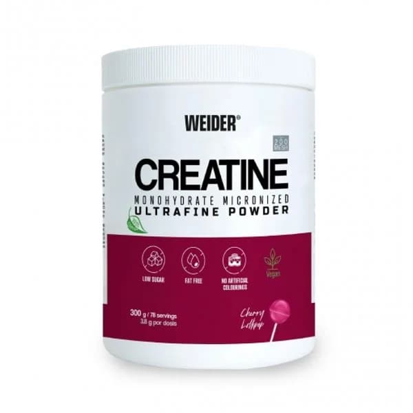 Creatinina sabor piruleta Weider 300 g. - 0.3 kg - Imagen del producto en Findit