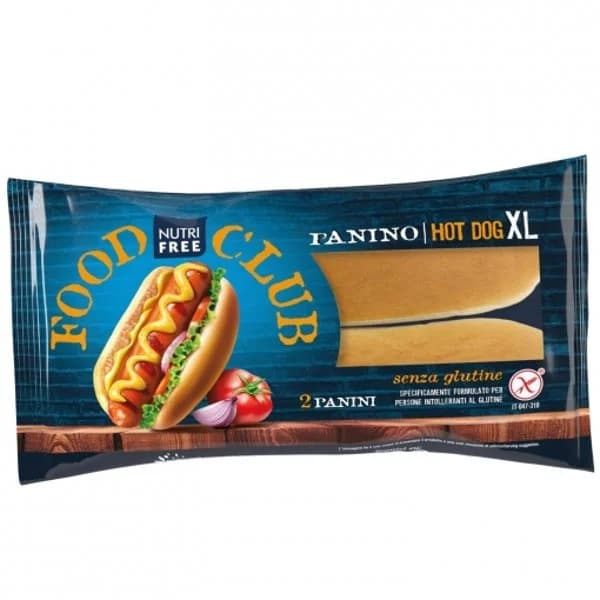 Panino hot dog Nutrifree sin gluten 130 g - 0.13 kg - Imagen del producto en Findit