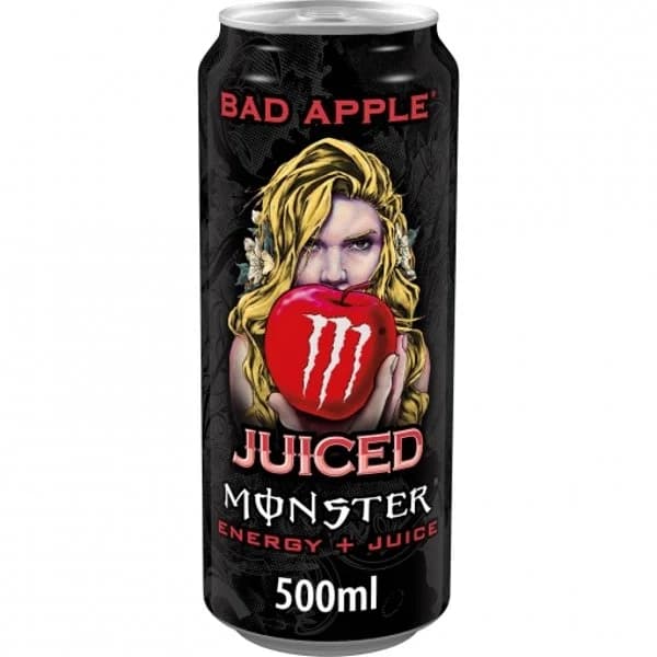 Monster Energy Juiced Bebida Energética bad apple lata 50 cl. - 0.5 l - Imagen del producto en Findit