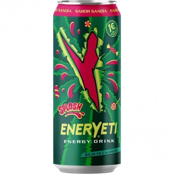 Eneryeti splash bebida energética lata 50 cl. - 0.5 l - Imagen del producto en Findit