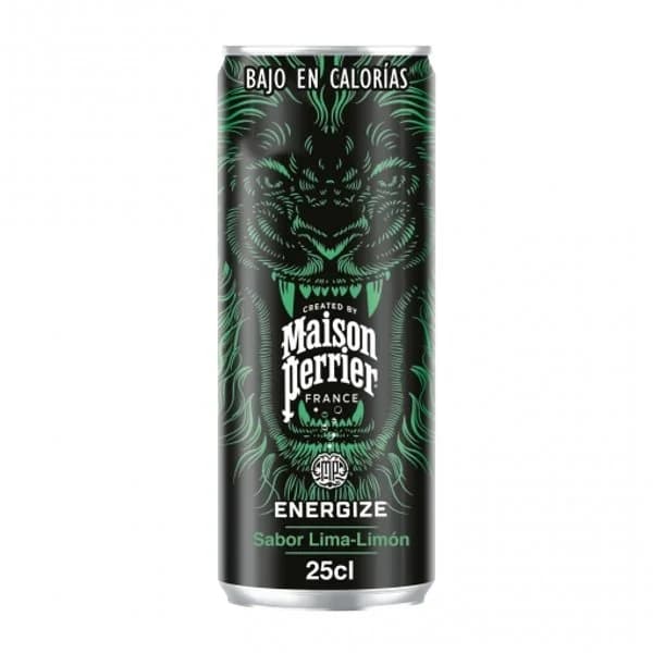 Maison Perrier Bebida Energética sabor lima-limón bajo en calorías lata 25 cl. - 0.25 l - Imagen del producto en Findit
