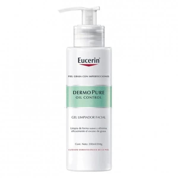 Gel limpiador facial DermoPure piel grasa con imperfecciones Eucerin 200 ml. - 0.2 l - Imagen del producto en Findit