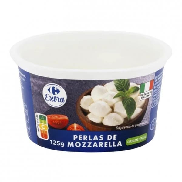 Perlas de mozzarella - 0.12 kg - Imagen del producto en Findit