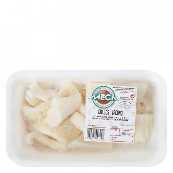 Callos de ternera limpios sin pata Cárnicas Meca 500 g aprox - 0.5 kg - Imagen del producto en Findit