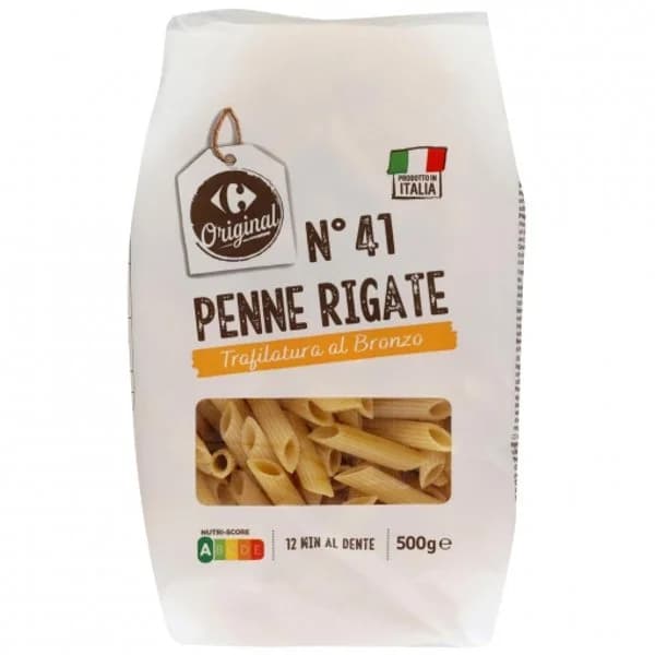 Penne rigate Carrefour 500 g. - 0.5 kg - Imagen del producto en Findit