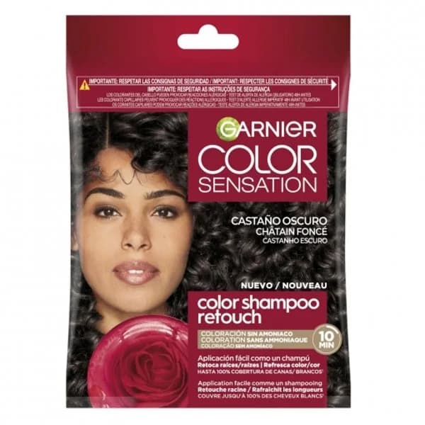Champú retoque color castaño oscuro Garnier Color Sensation 40 ml. - 0.04 l - Imagen del producto en Findit