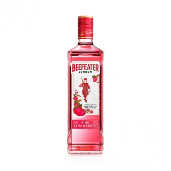 Ginebra Beefeater pink strawberry 70 cl. - 0.7 l - Imagen del producto en Findit