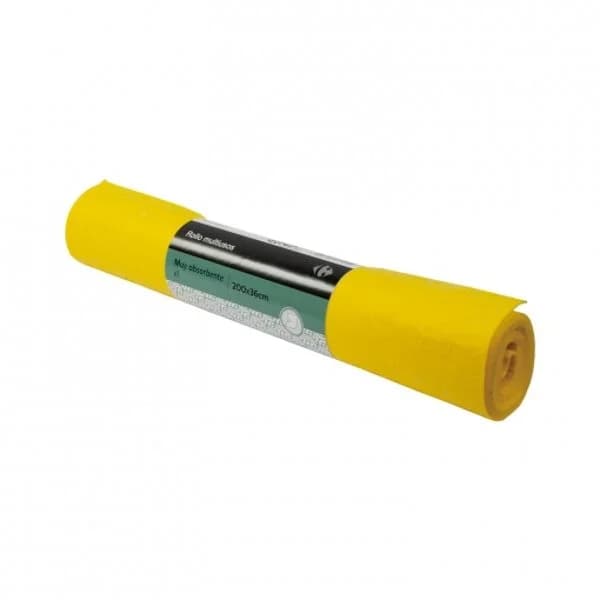 Bayeta Rollo 200x36 cm CARREFOUR HOME - Amarilla - 2.02 m - Imagen del producto en Findit