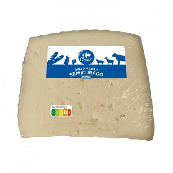 Queso de mezcla semicurado Carrefour 330 g - 0.33 kg - Imagen del producto en Findit