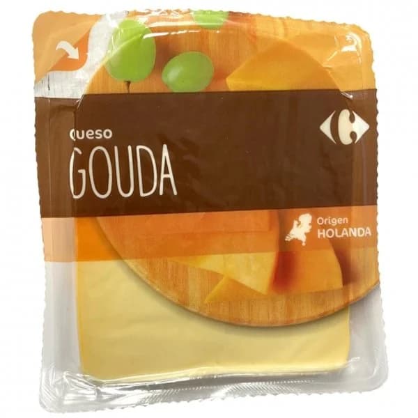 Queso gouda Carrefour 400 g. - 0.4 kg - Imagen del producto en Findit