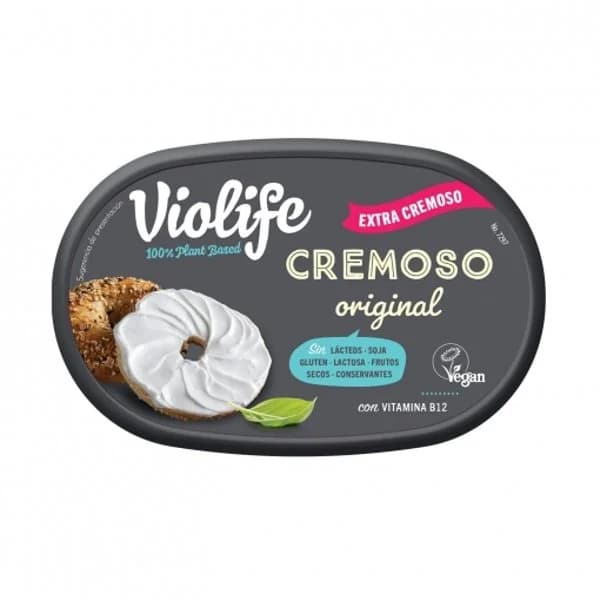 Creamy Original Violife sin gluten sin lactosa 150 g. - 0.15 kg - Imagen del producto en Findit