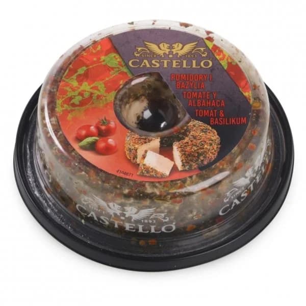 Queso castello con tomate y albahaca Arla 125 g - 0.12 kg - Imagen del producto en Findit