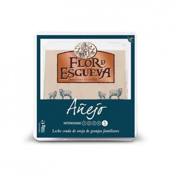 Queso de oveja añejo cuña Flor de Esgueva 150 g - 0.15 kg - Imagen del producto en Findit