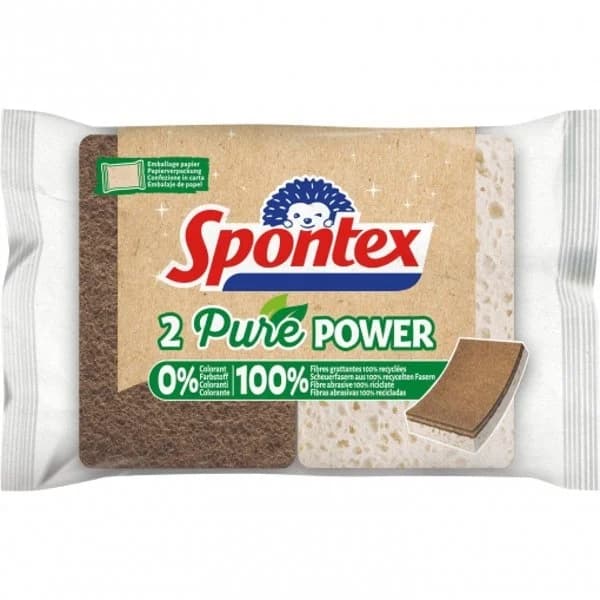 Set 2 Estropajos SPONTEX Pure Power - 2 ud - Imagen del producto en Findit