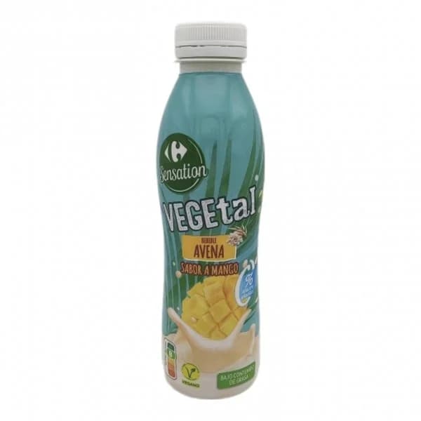 Bebida de avena sabor mango Carrefour Sensation 500 g. - 1 ud - Imagen del producto en Findit