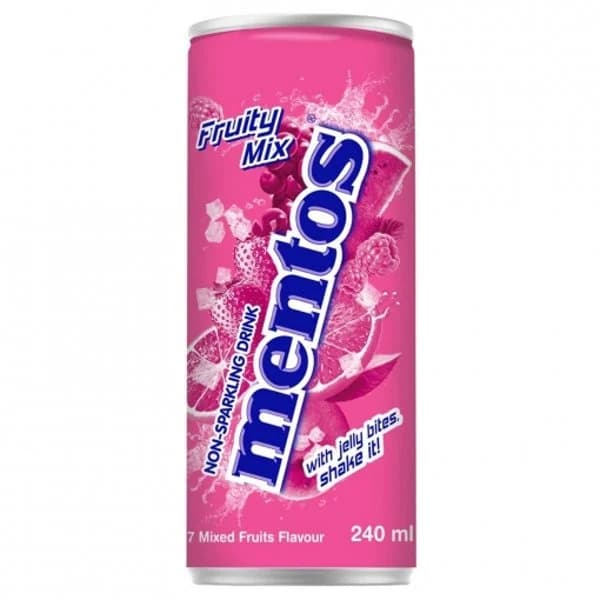 Mentos fruity mix lata 24 cl. - 0.24 l - Imagen del producto en Findit