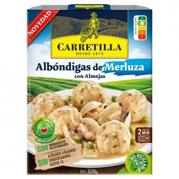 Albóndigas de Merluza con Almejas - 0.32 kg - Imagen del producto en Findit